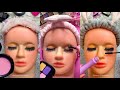 ASMR Makeup Mannequin Skincare Sounds Video No talking Glow up beautiful 