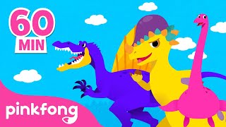 Kumpulan Lagu Dinosaurus | Elasmosaurus dan Pachycephalosaurus! | Lagu Anak | Pinkfong Baby Shark