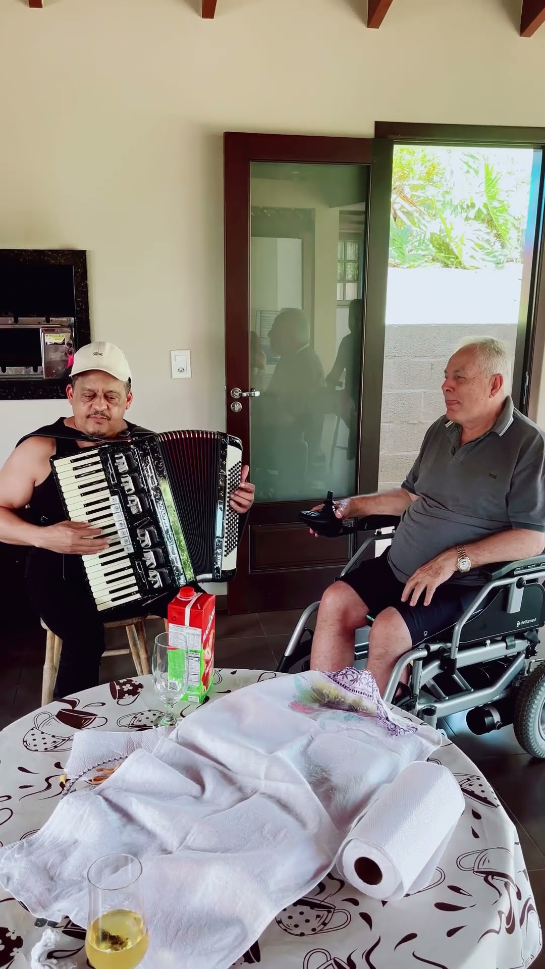 Tocando pra um fã