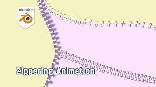 [Tut] Procedural Zippering Transition - Blender Geometry Nodes 3.4