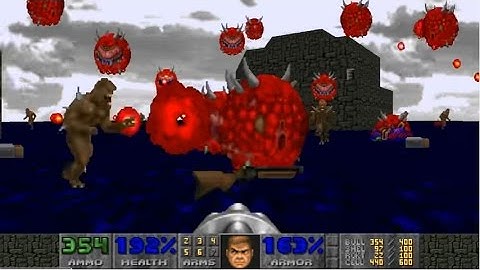 Doom II Tarakannik - Map 03 UV-MAX in 7:57