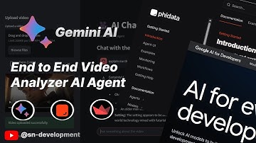 Build an End-to-End Video Analyzer Agentic AI  |  Using Google Gemini & Phidata |