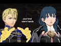 Dimitri unintentionally hitting on Byleth for 5 minutes (Pre-TS)