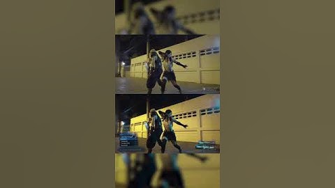 Before and After Final Fantasy VII Cloud & Tifa Cosplay Cinematic Showcase #short #FF7