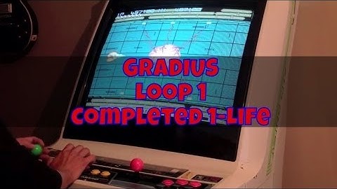 Gradius (Arcade) グラディウス - Loop 1 - Completed 1 Life - 1cc