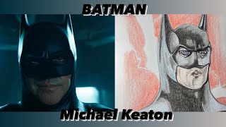 Drawing Batman | Michael Keaton