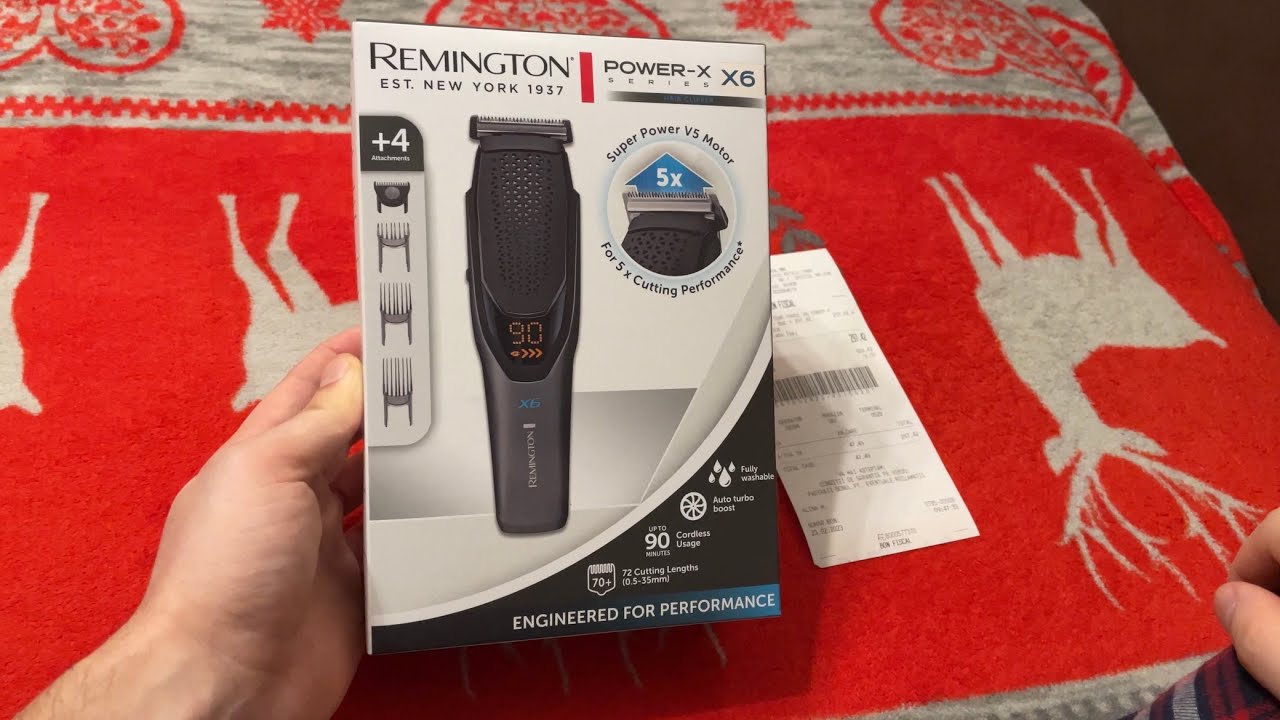 Tondeuse Cheveux Remington X6 POWER-X SERIES HC6000