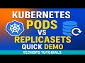 28. Kubernetes Pods vs ReplicaSets: Self-Healing + Scaling Demo | K8s Tutorial