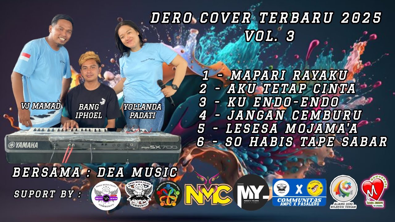 Dero Cover Terbaru 2025 Vol. 3 Yollanda Padati,Vj Mamad & Bang Iphoel