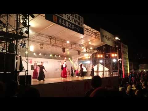 宇部まつり前夜祭 緋衣童