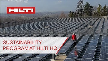 Sustainability Program at Hilti Headquarters
