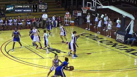 WOMEN'S BASKETBALL RMU vs COPPIN STATE HIGHLIGHTS