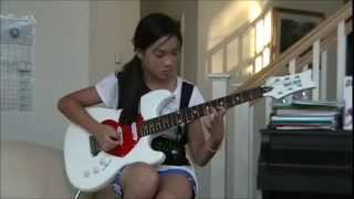 Exclusive: 12 Year Old Girl  Plays Solo Guitar- Samba Pa Ti , by Carlos Santana chords