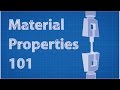 Material properties 101