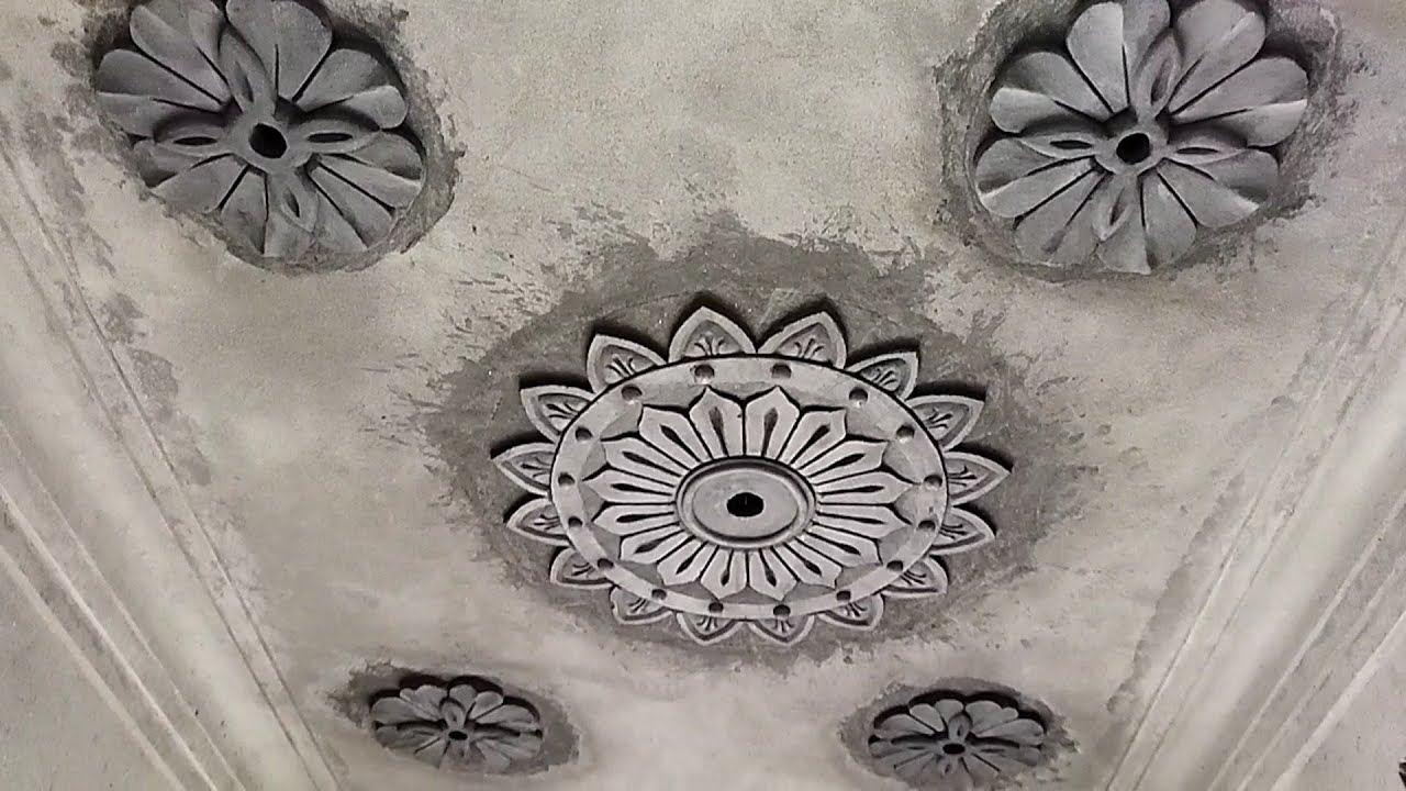 How to make a difference ceiling flower design / Ceiling flower design