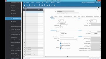 ERP Infor CSISyteLine Basic Using EP 6 Setting Data Record Cap