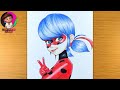 Miraculous ladybug drawing easy  how to draw miraculous ladybug step by step