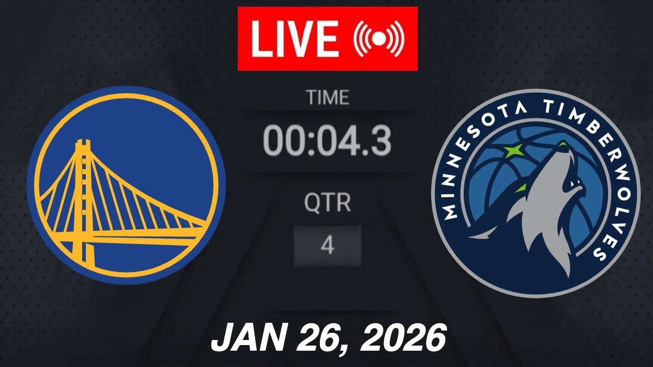 NBA LIVE! Golden State Warriors vs Minnesota Timberwolves | January 26, 2026 | 2026 NBA Season Live