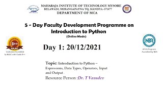 Full Day1 FDP Python Update