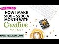 Affiliate Marketing Step by Step With Creative Market | Nancy Badillo