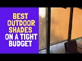 Best outdoor shades on a tight budget coolaroo 448264 cordless outdoor roller shade with 90 uv