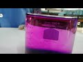 Diffusion of Potassium Permanganate in Water