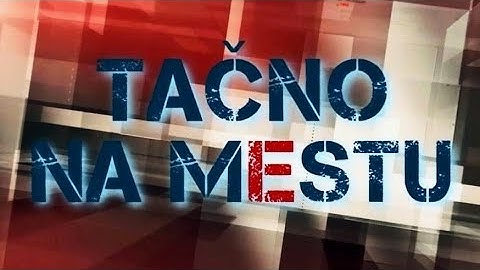 Kriminal, nasilje i ubistva - TAČNO NA MESTU