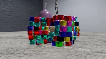 Wrecking Ball Animation inspired by Blender Guru, (rigid body fun, 2.92)