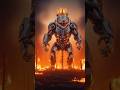 A big giant tiger robot attacks the jungle and wears the crown#DreamScreenAI#cartoon #animation