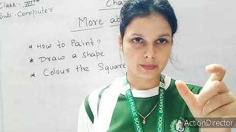 class 3, chapter-5 (More about Paint), part:-1, sub:-computer