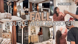 🍂 FALL DOUBLE WIDE MOBILE HOME MAKEOVER 🍂 MOBILE HOME REMODEL PROJECT | 2026 FALL DECOR INSPO ✨ 