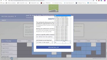 Add To Waitlist on WCOnline