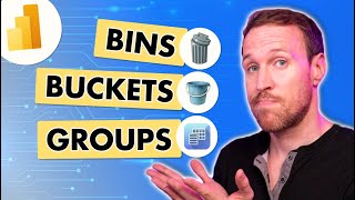 easily create bins, buckets, and groups in power bi using groups and switch