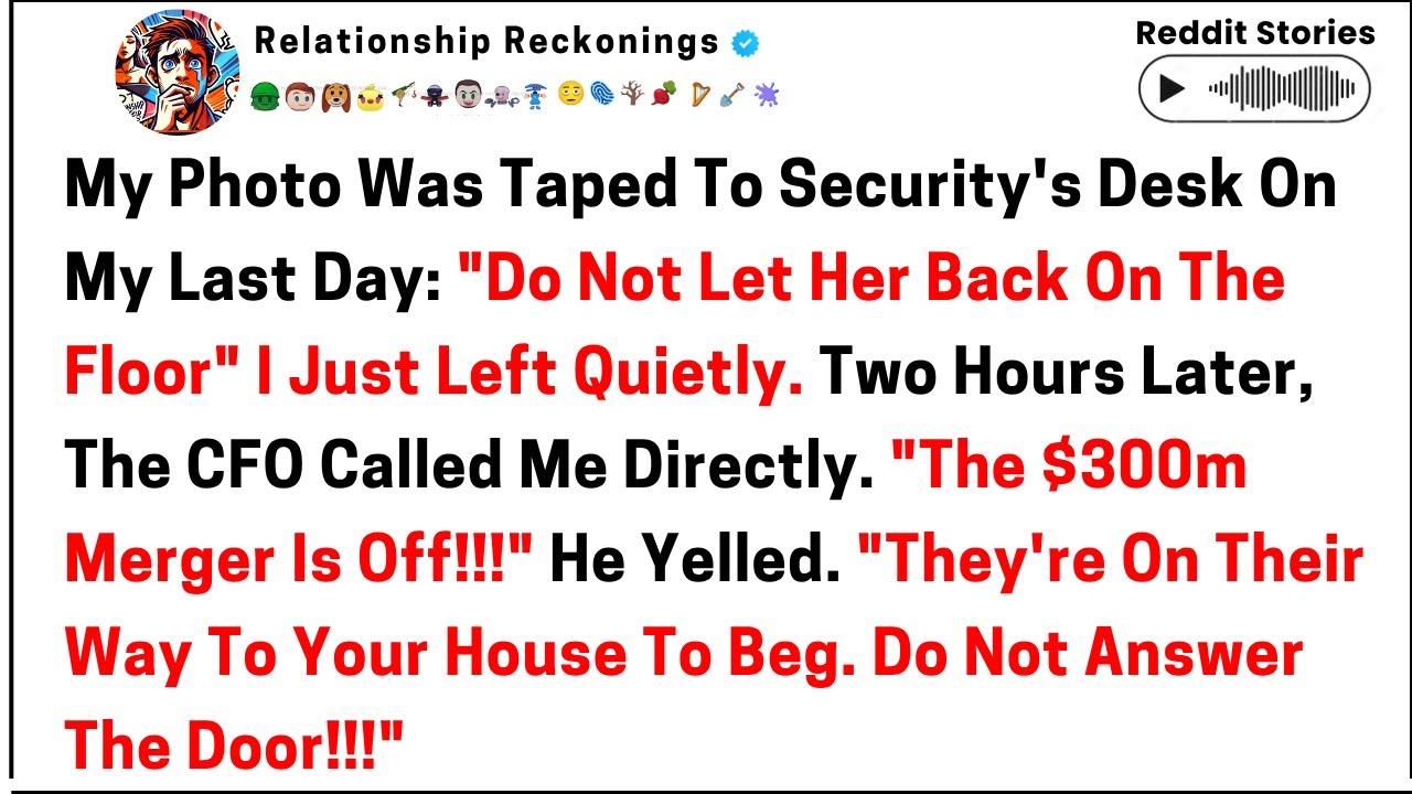 В мой последний день работы мою фотографию приклеили к столу отдела ценных бумаг. Не дайте ей вер...