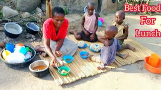 Best Food Cooked For Lunch| Life in Countryside|| Africa Uganda