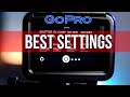 Best settings for gopro