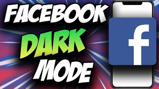 How To Enable Dark Mode On Facebook ✅ Facebook Dark Mode iOS & Android screenshot 5