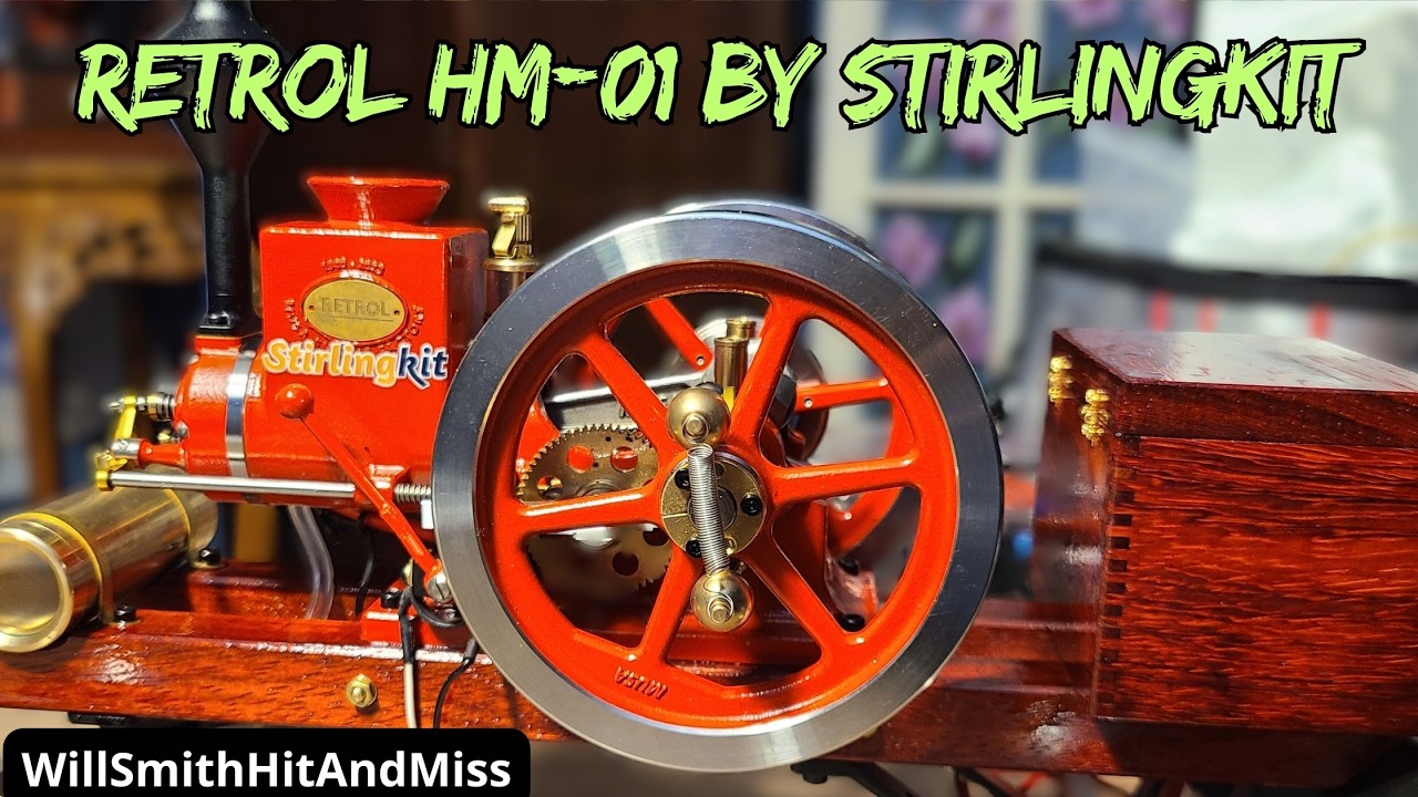 Hm01 Engine Retrol HM-01 Hit & Miss Engine | Unboxing, Assembly & Running - YouTube