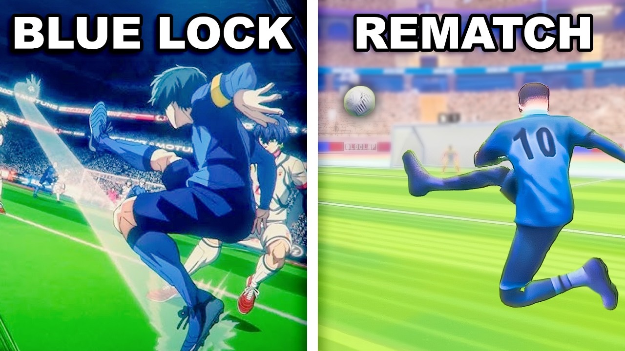 I Recreated Blue Lock Goals In Rematch