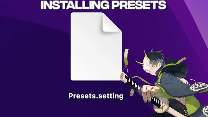 How to Install presets for DaVinci Resolve on MacBook