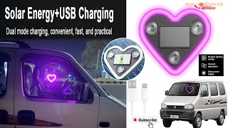 Eeco Me Solar Heart light install /Window and Interior Decoration #eeco#modified