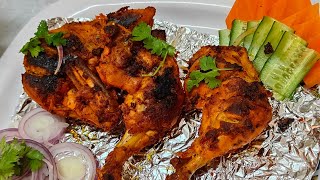 Smokey Tandoori Chicken|| Tandoori Chicken recipe |How to make tandoori chicken recipe