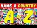 🔥 A to Z Country Quiz Challenge | 5 Seconds to Answer Each!
