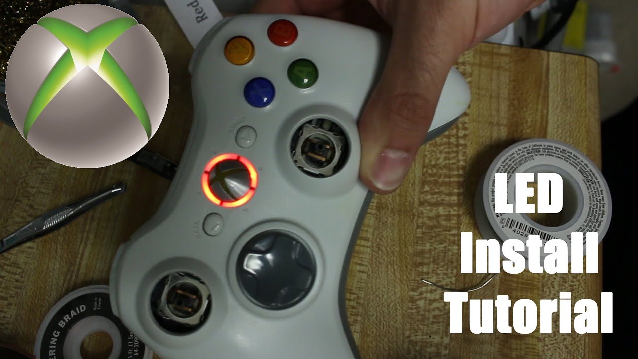 How to Change LEDs on an Xbox 360 Controller 