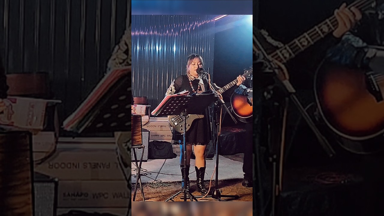 THIS SONG. while playing the bass??? the audacity! #cover #acousticcover #acousticsong