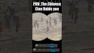 POV: The Chinese clan raids you in Rust...