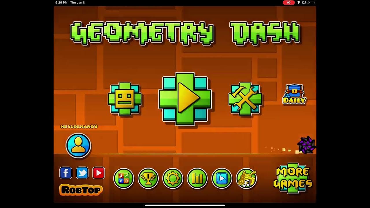 daily chests + new icon // Geometry Dash YouTube