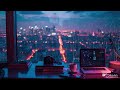 A Moment of Peace Gentle Rain on a Window Hot Tea and City Views | Seven Ambience