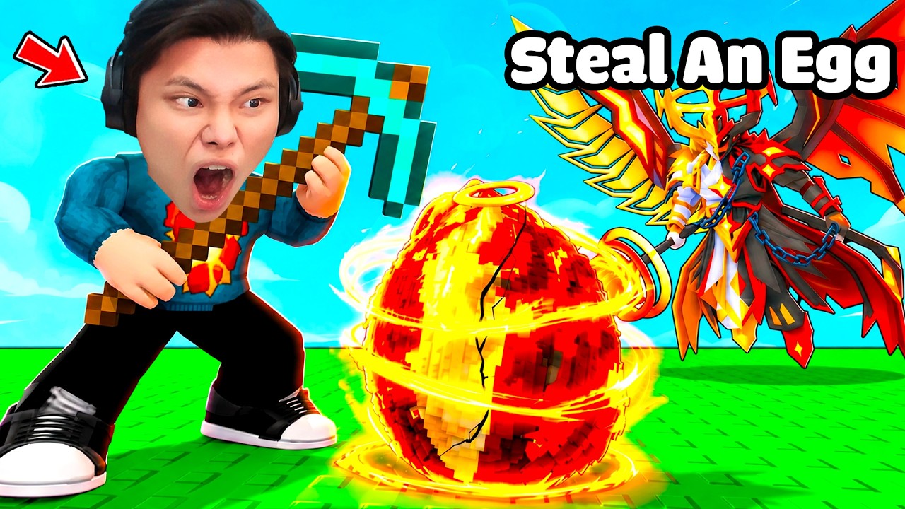 [ROBLOX] JayGray Đập Trứng Steal An Egg🐣⛏️Cướp 0.001% Trứng Siêu Hiếm Troll Trẻ Trâu Max Hài
