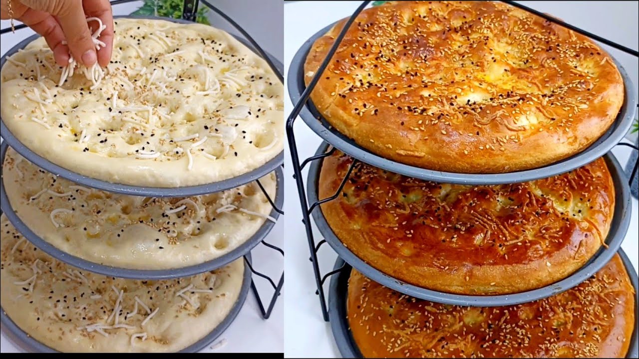 أحسن من الخبز ! حضريهم دفعة واحدة بدون بيض ولا عجن ولا عذاب مفشفشين خفاف من اليوم ماغاديش يخطاوك